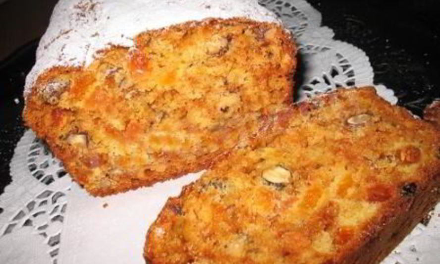 Рецепт абрикосово-орехового кекс