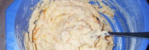 апельсиновый кекс большой