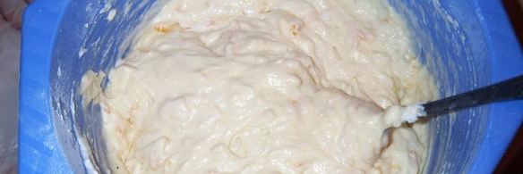 апельсиновый кекс большой