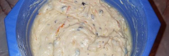 апельсиновый кекс большой