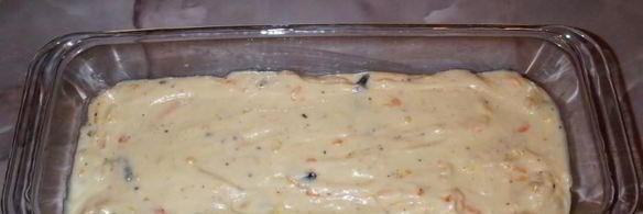 апельсиновый кекс большой