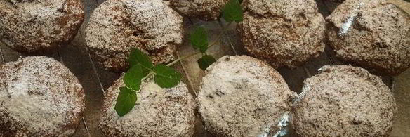 гречневые кексы с бананом и курагой