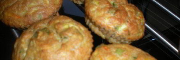 кабачковые кексы