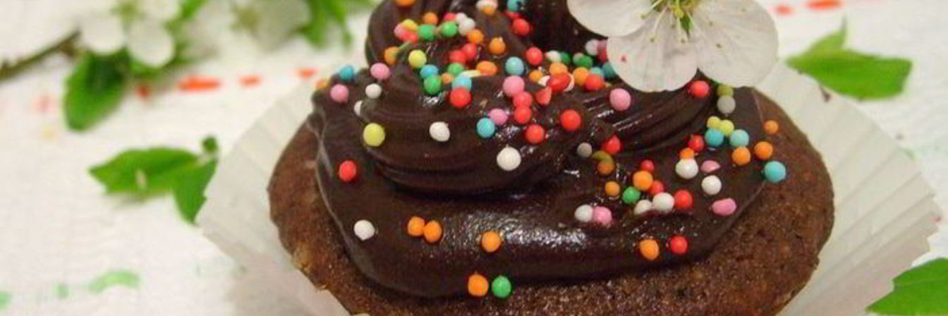 Капкейки на темном пиве