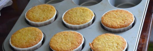 капкейки с черничным джемом