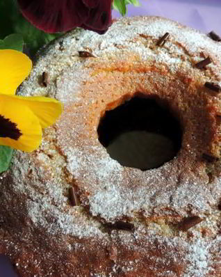 Кекс с йогуртом и какао