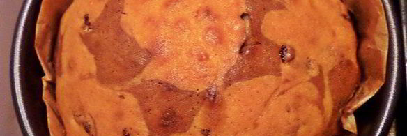 кекс с клюквой и кофе