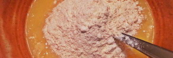 кекс с клюквой и кофе