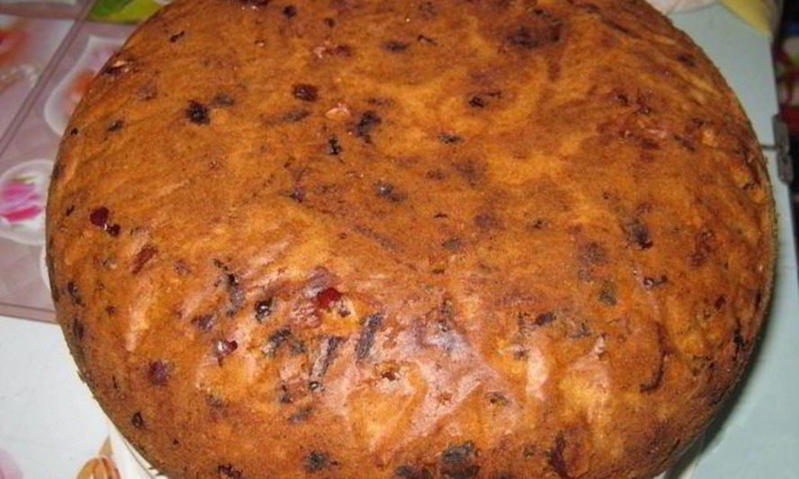 Рецепт кекса с сухофруктами в мультиварке