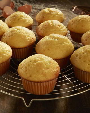 Кекс с вареньем