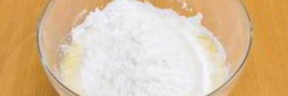 кекс снежинка