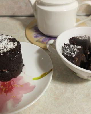 Кексики в кружке в микроволновке