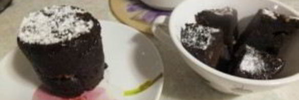 кексики в кружке в микроволновке