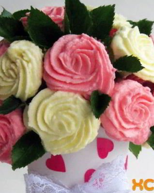 Кексы с кремом