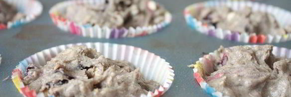 кексы с овсянкой из амарантовой муки