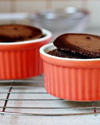 Кексы с жидкой начинкой