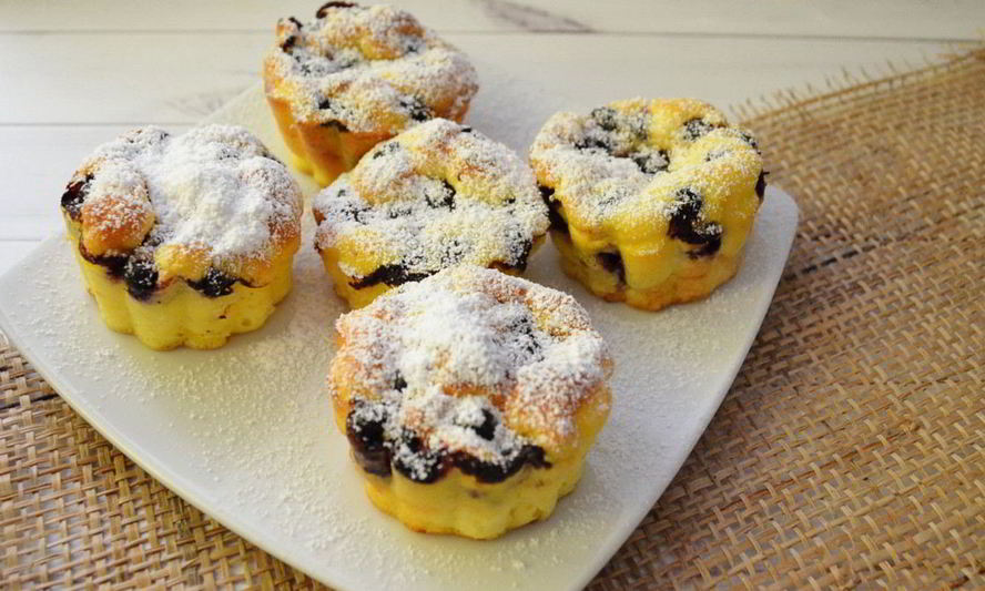 Рецепт кексов со смородиной