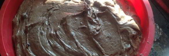 кофейный кекс с черникой, ежевикой и кардамоном