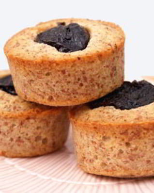 Маленькие сливовые кексики