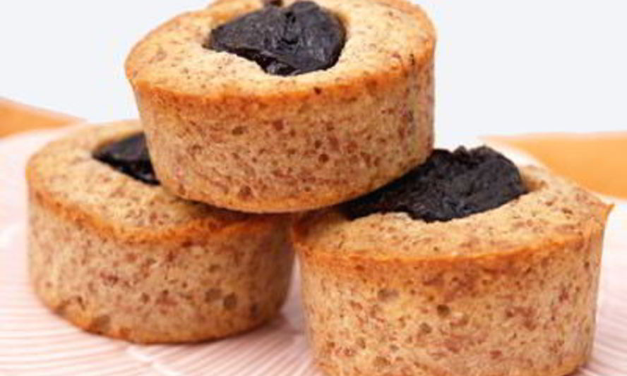 Рецепт маленьких сливовых кексиков