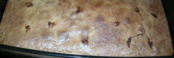 миндальный кекс с вишней