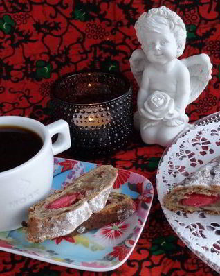 Мини-штоллены с марципаном