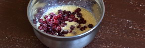 овсяные кексы с клюквой