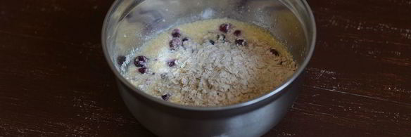 овсяные кексы с клюквой