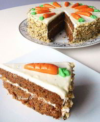 Морковный кекс