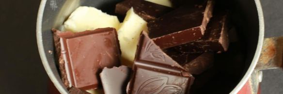 польский шоколадно-грушевый кекс