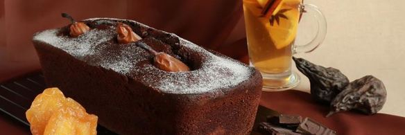 польский шоколадно-грушевый кекс