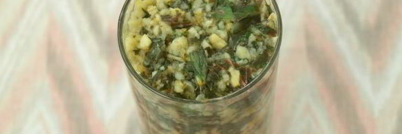 постные мятные кексы с лимоном