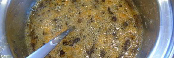 пряный апельсиновый кекс