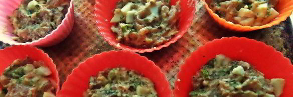 рыбные закусочные кексы