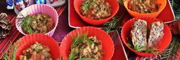 рыбные закусочные кексы