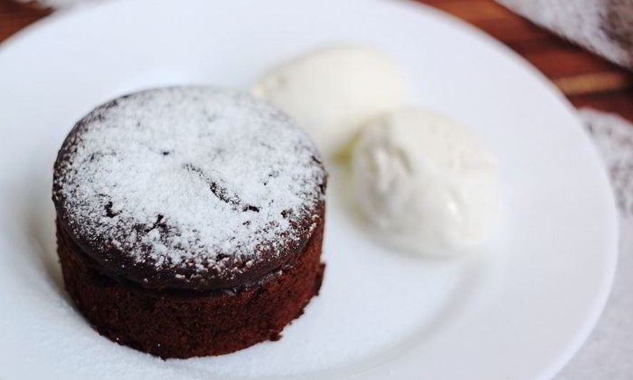 Рецепт шоколадного фондана