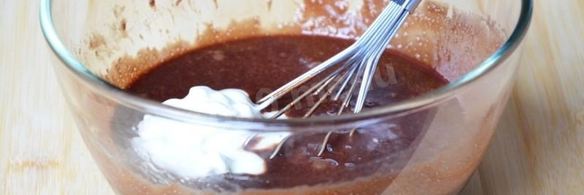 шоколадные капкейки с кремом