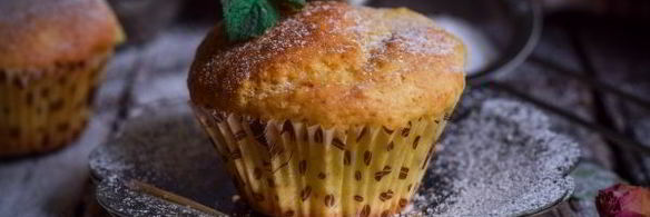 творожные кексы в силиконовых формочках