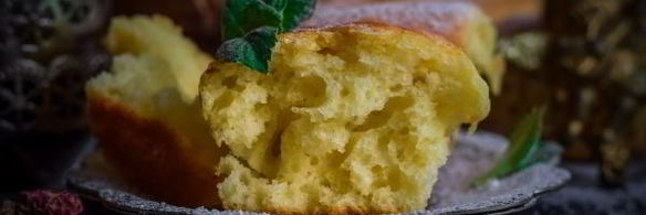 творожные кексы в силиконовых формочках