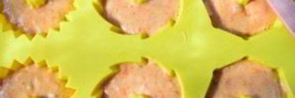 тыквенные кексы с лимонным кремом