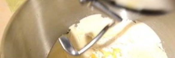 ванильный кекс с яблоками