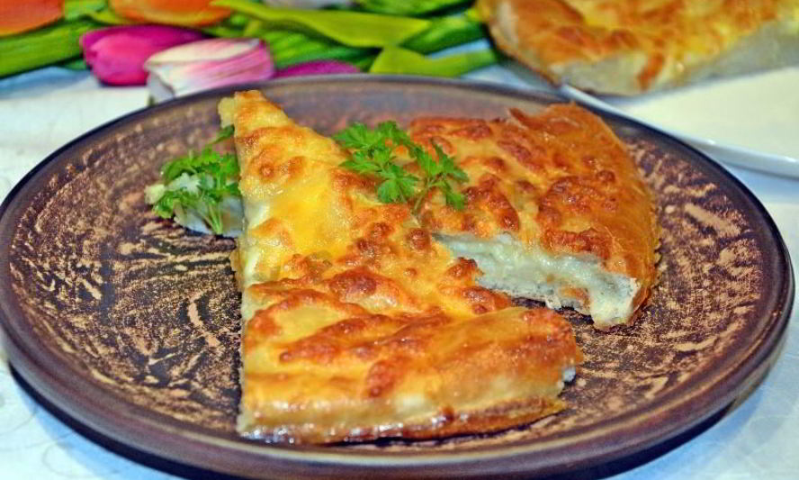 Рецепт хачапури по-мегрельски