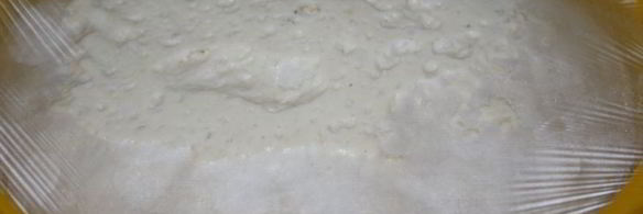 домашний хлеб на мягком твороге