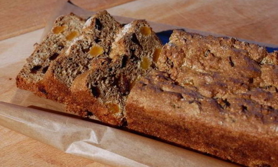 Рецепт домашнего хлеба с отрубями, изюмом и курагой