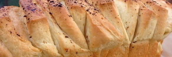 хлеб гармошка