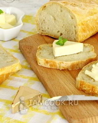 Хлеб ленивый дрожжевой