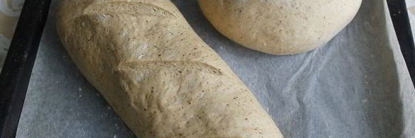 хлеб пшенично-ржаной на сыворотке