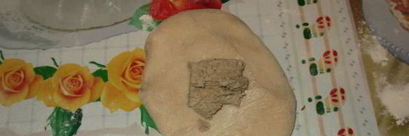 хлеб сладкие пазлы с халвой