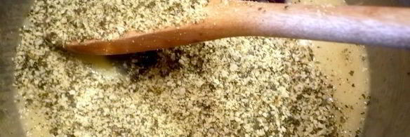 хлебцы с разноцветным кремом