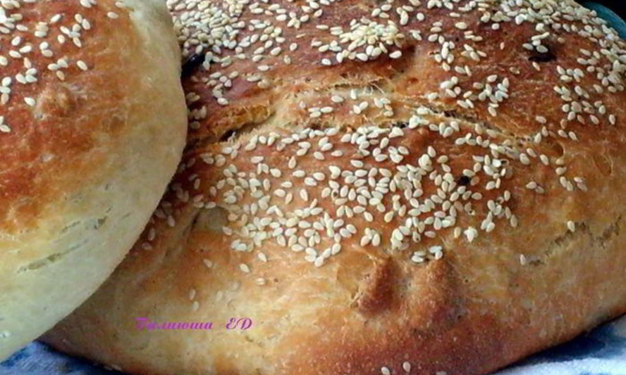 Рецепт хлебушка с изюмом, орехами и корицей